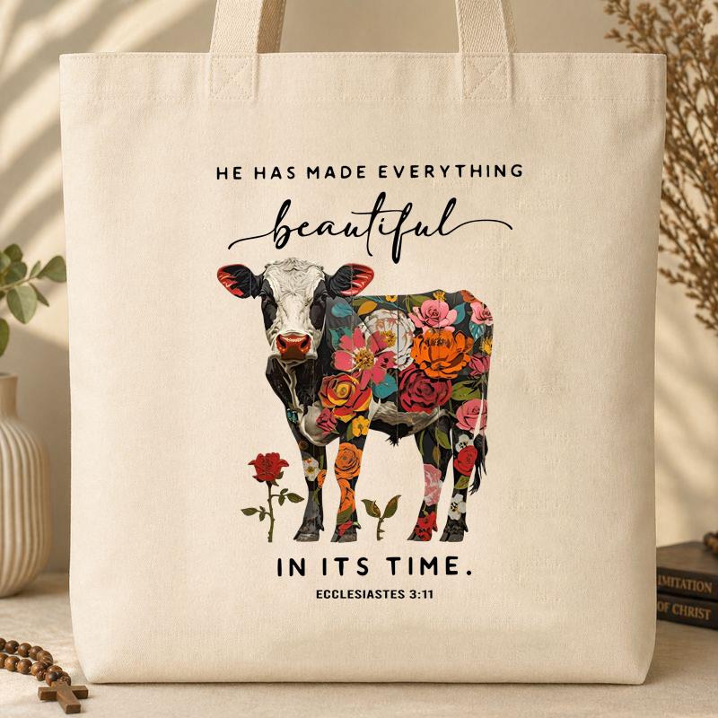 He Has Made Everything Beautiful In Its Time Ecclesiastes 3.11 01 Tote Bag