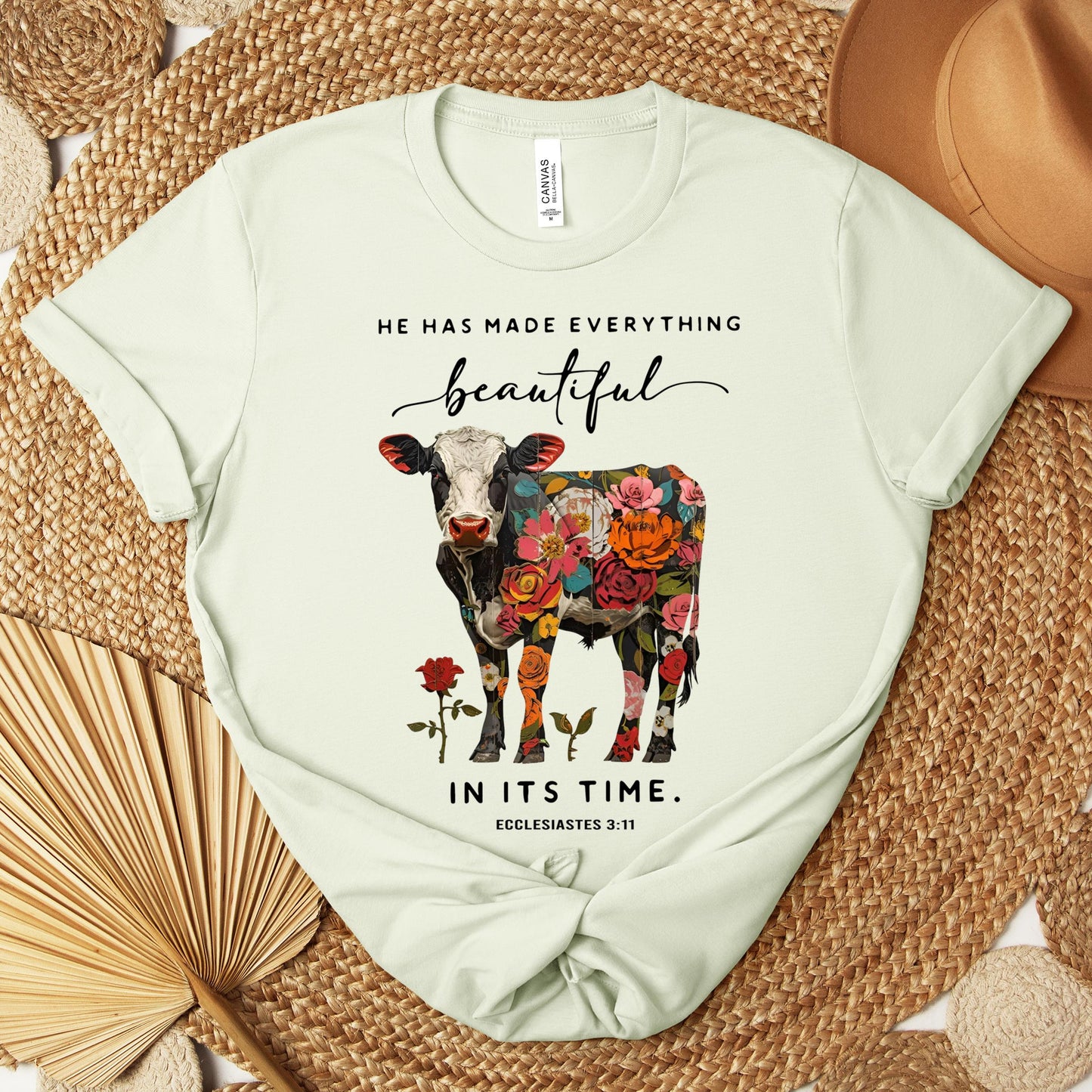 He Has Made Everything Beautiful In Its Time Ecclesiastes 3.11 Premium T-shirt