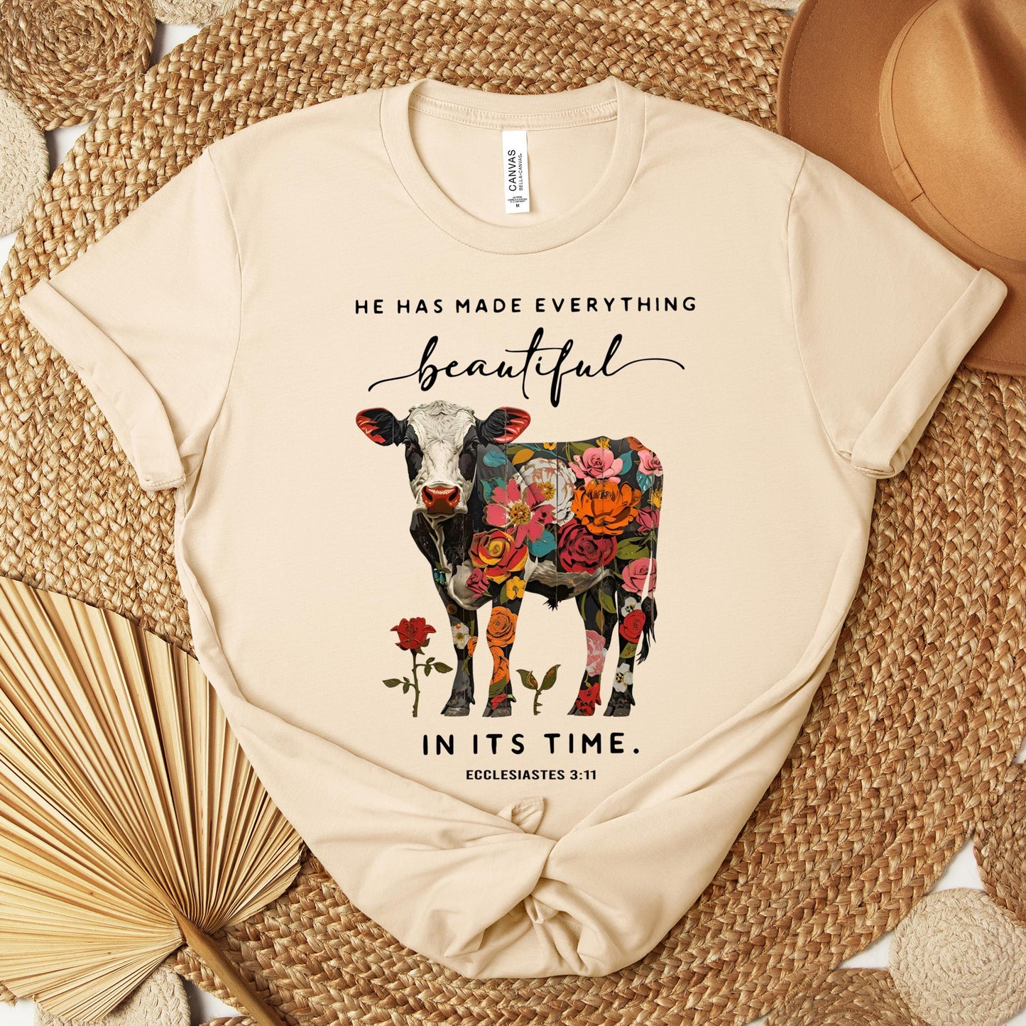 He Has Made Everything Beautiful In Its Time Ecclesiastes 3.11 Premium T-shirt
