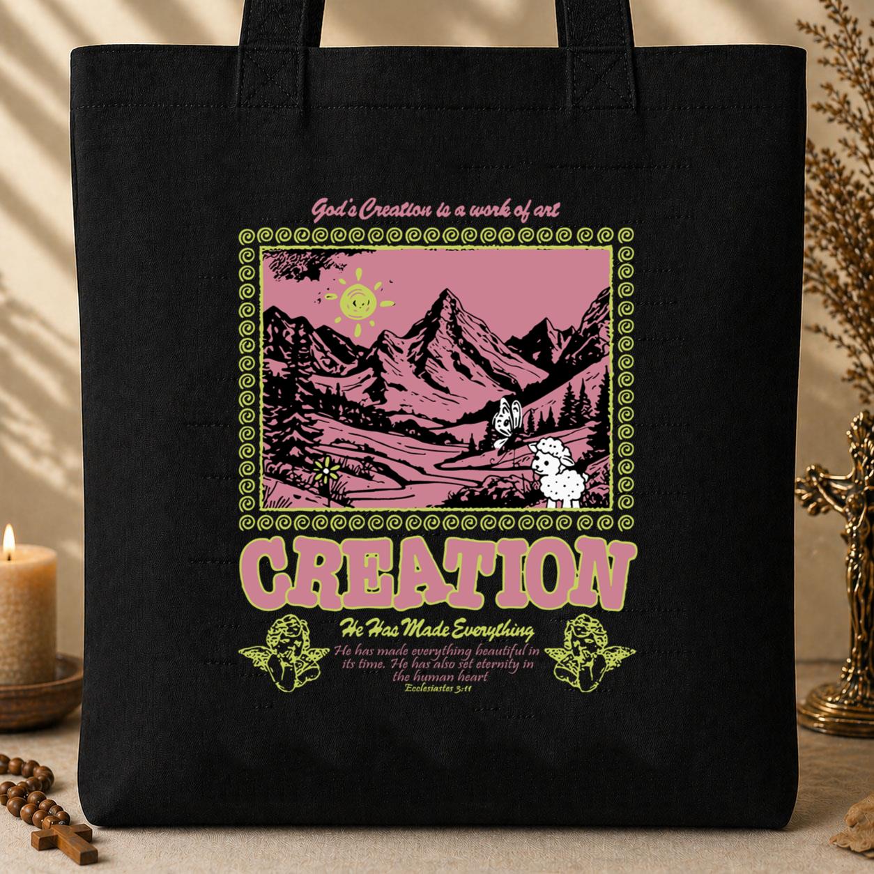 He Has Made Everything Ecclesiastes 3.11 02 Tote Bag