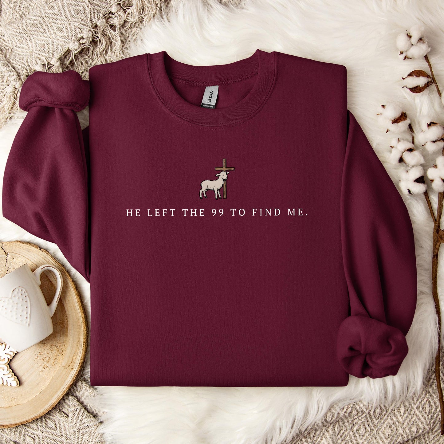 He Left The 99 To Find Me 02 Sweatshirt