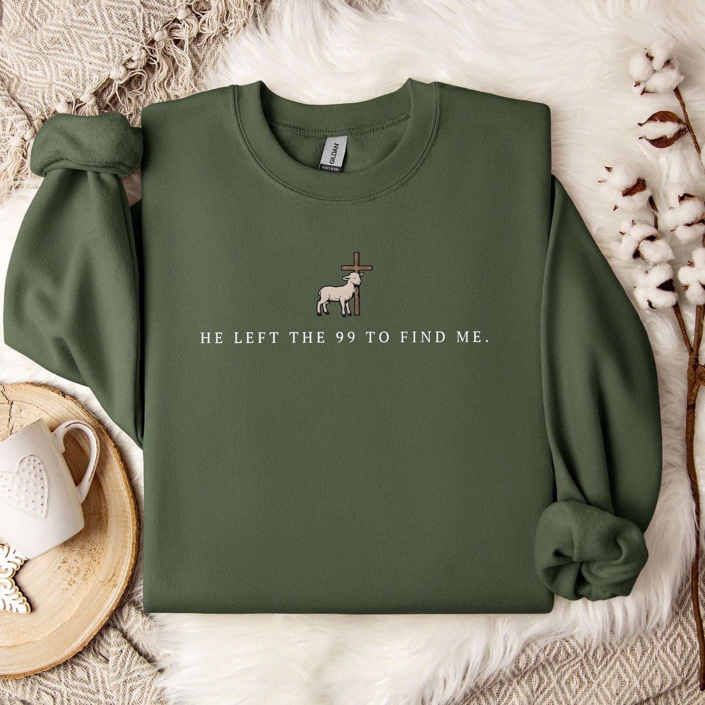 He Left The 99 To Find Me 02 Sweatshirt