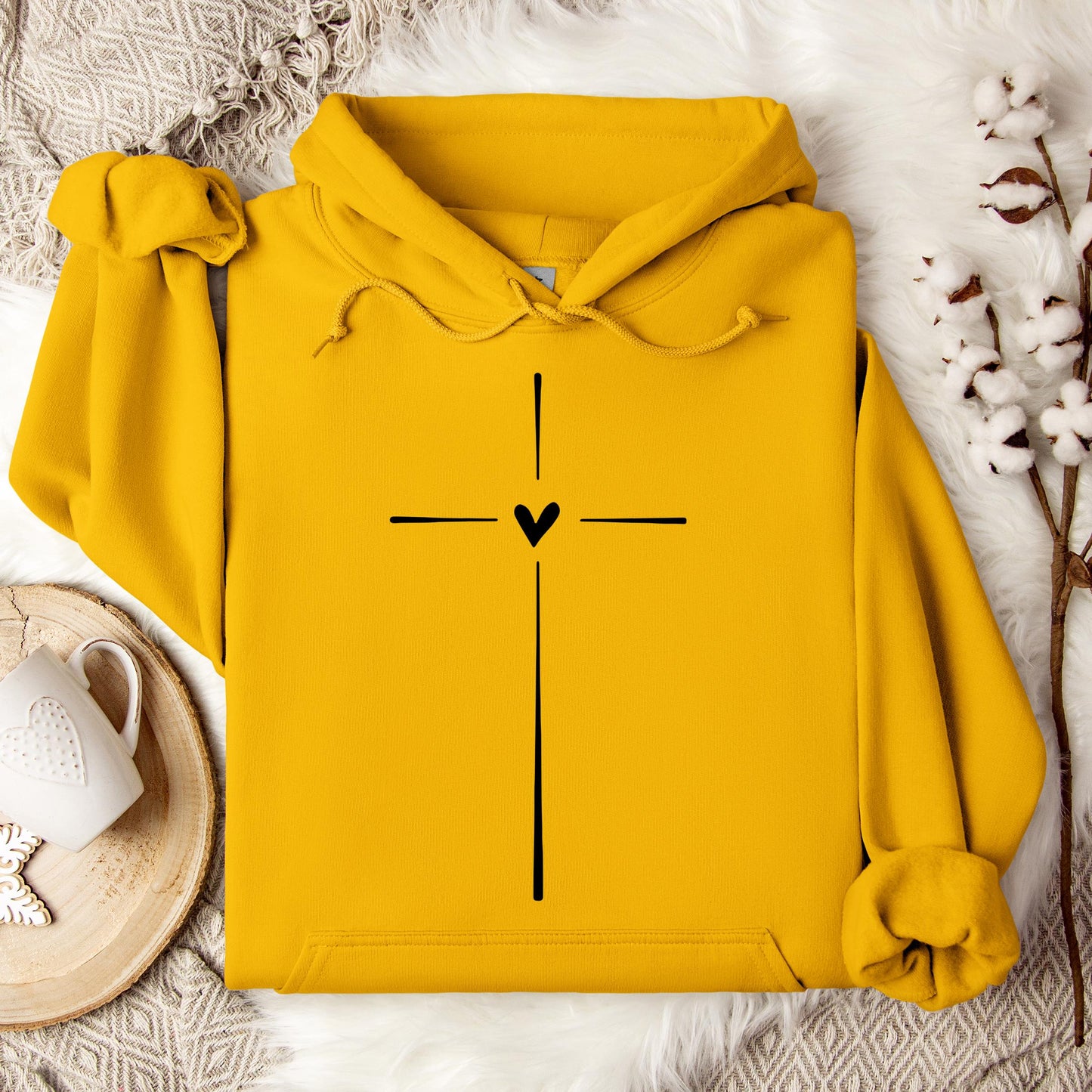 Heart Cross 01 Hoodie
