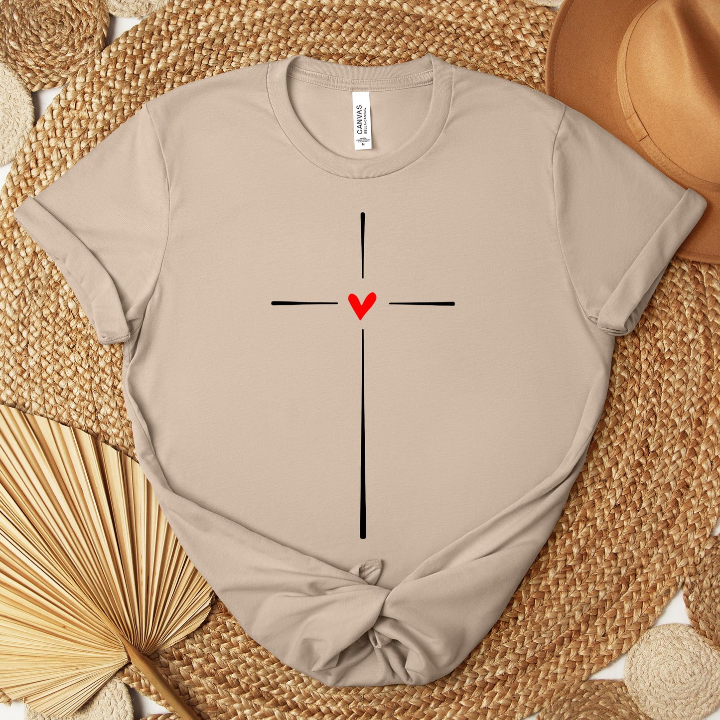Heart Cross 02 Premium T-shirt