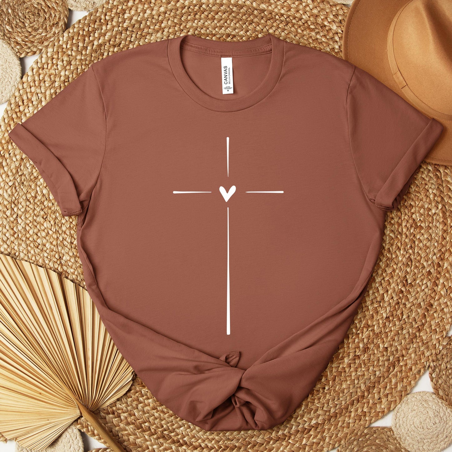 Heart Cross Premium T-shirt