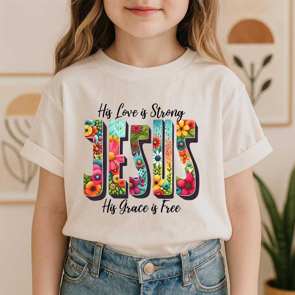 His Love Is Strong His Grace Is Free
