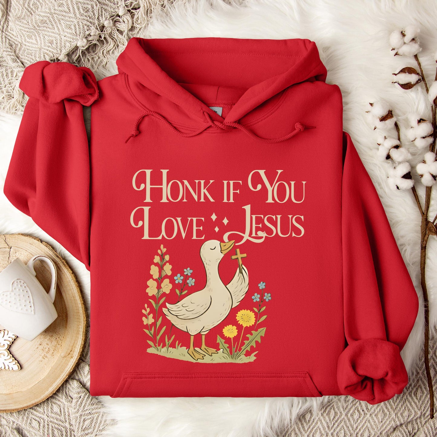 Honk If You Love Jesus Hoodie