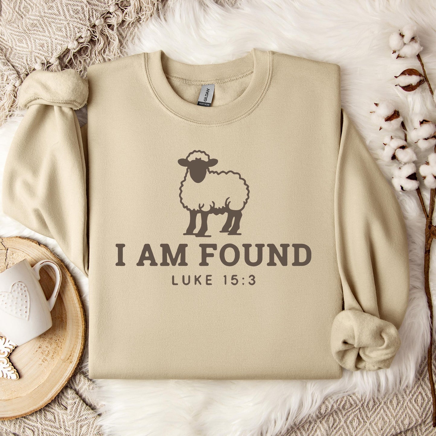 I Am Found Luke 15.3 Sweatshirt