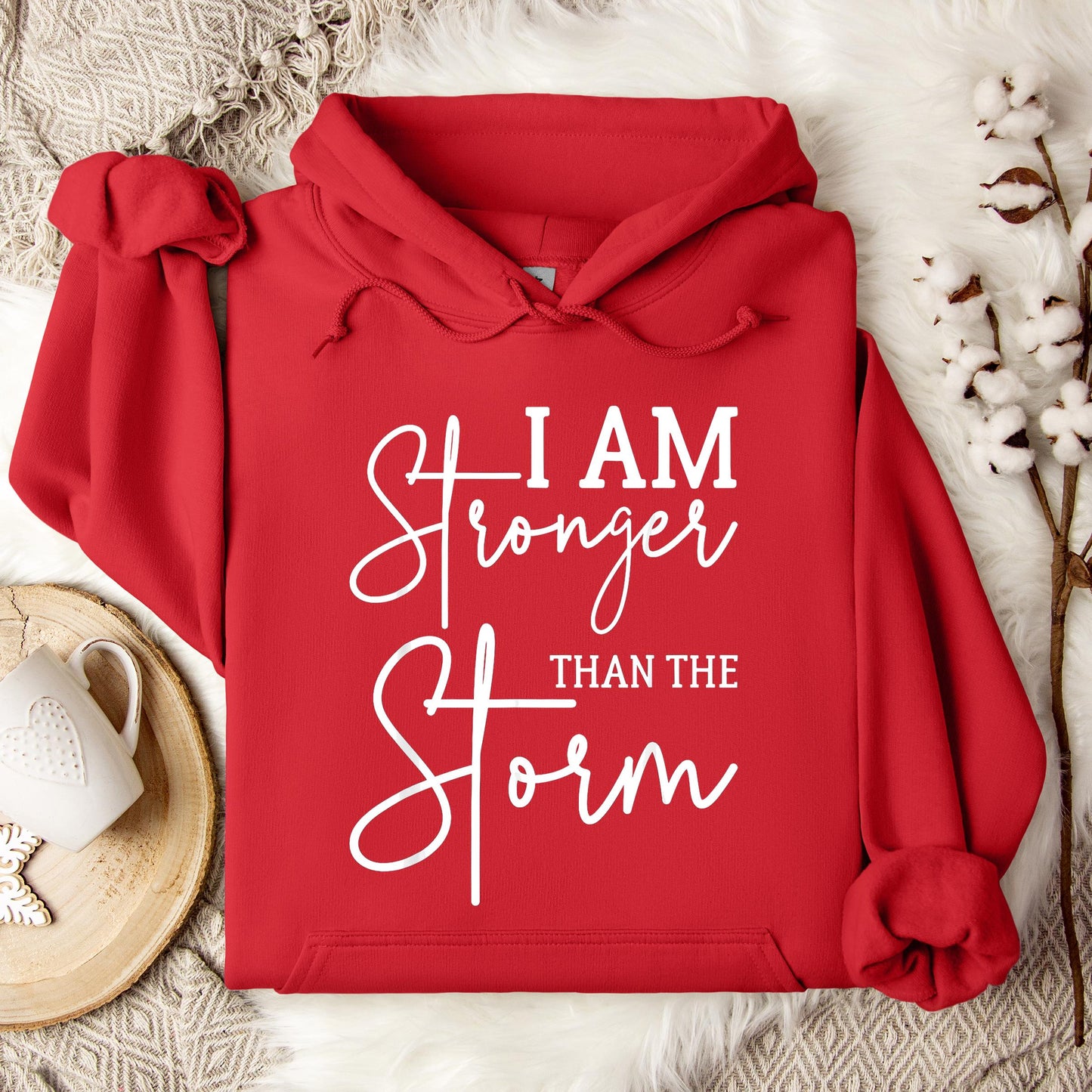 I Am Stronger Than The Storm 01 Hoodie