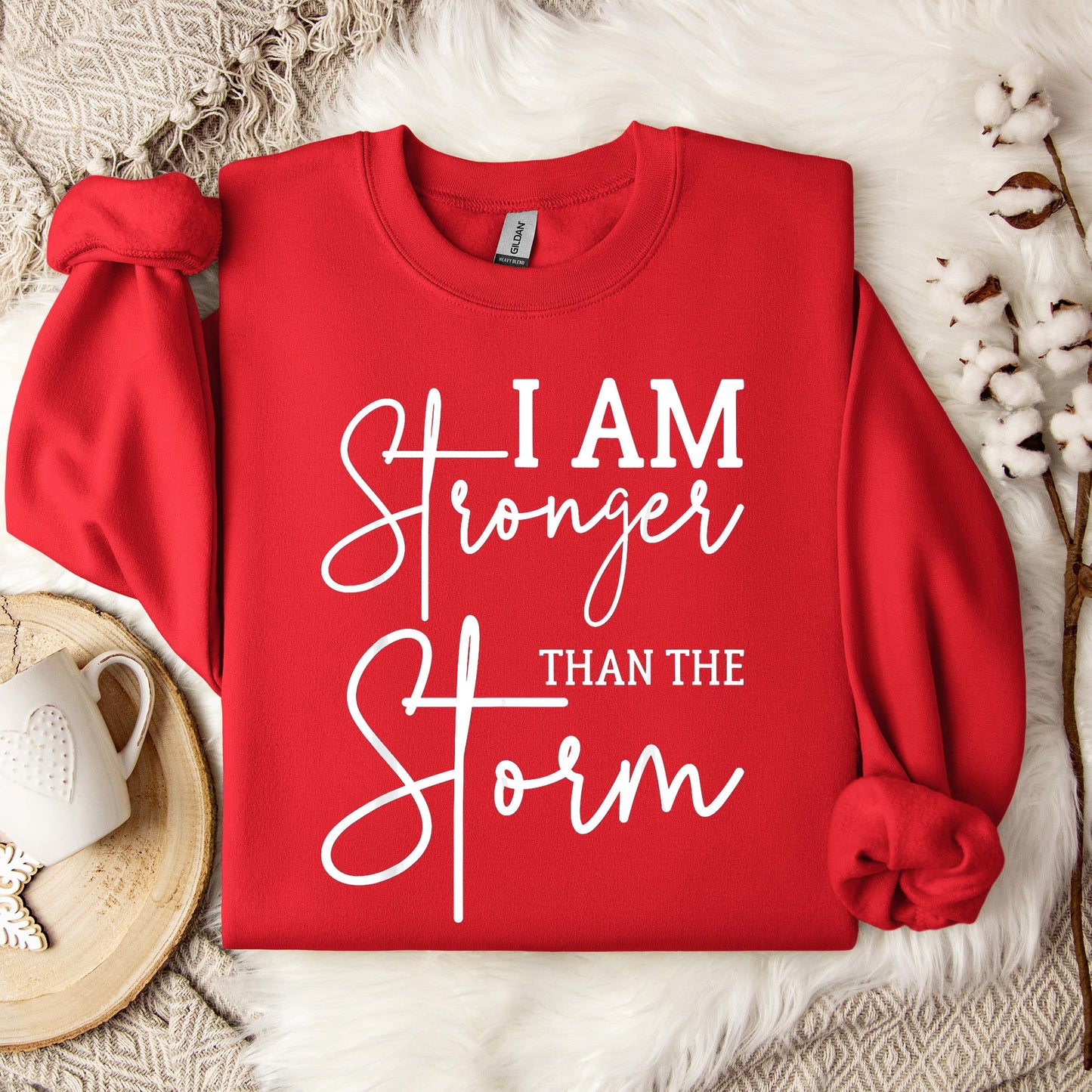 I Am Stronger Than The Storm 01 Sweatshirt