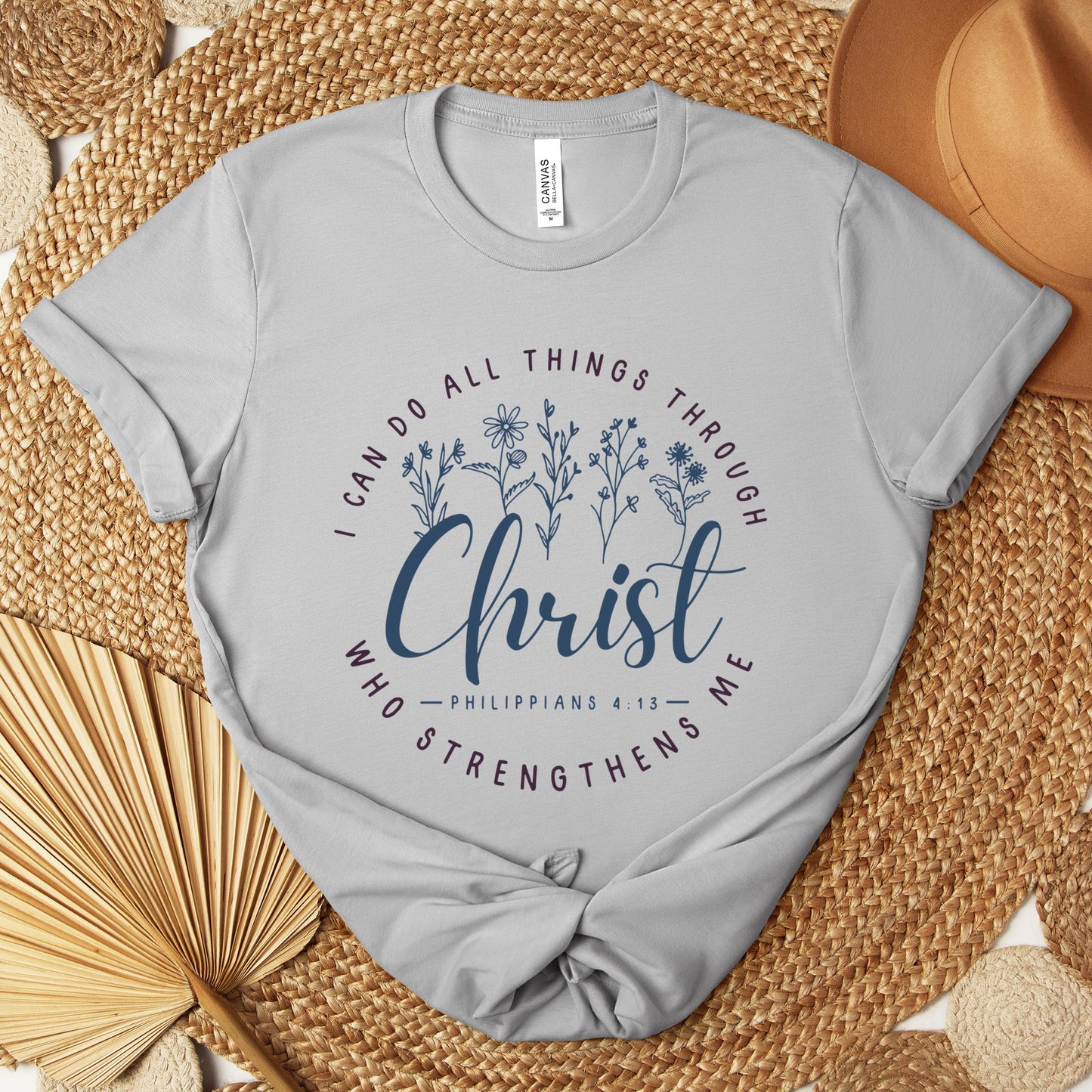I Can Do All Things Through Christ Who Strengthens Me Philippians 4.13 02 Premium T-shirt