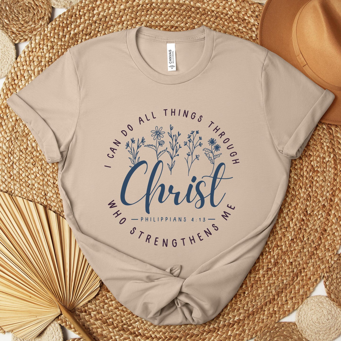 I Can Do All Things Through Christ Who Strengthens Me Philippians 4.13 02 Premium T-shirt