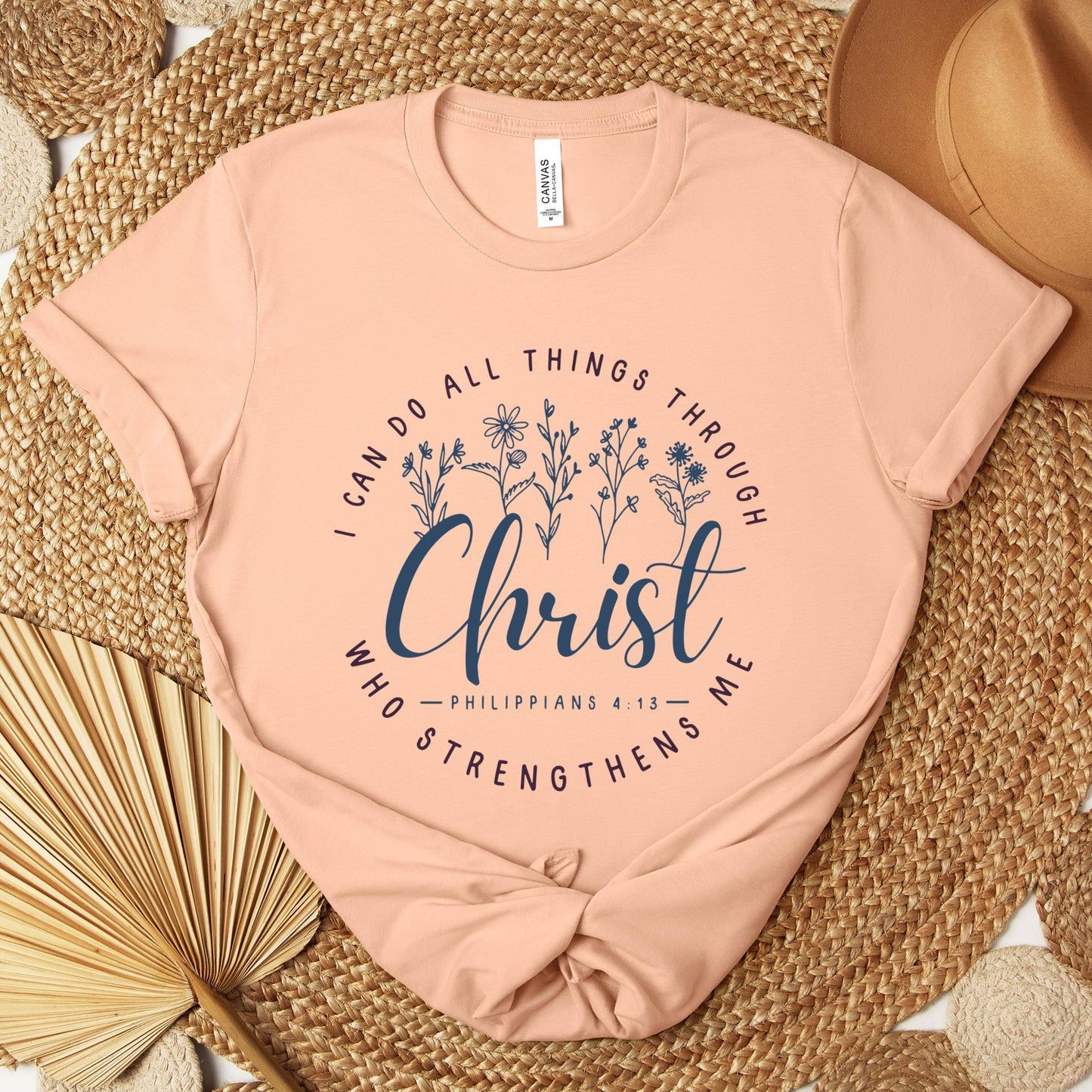I Can Do All Things Through Christ Who Strengthens Me Philippians 4.13 02 Premium T-shirt