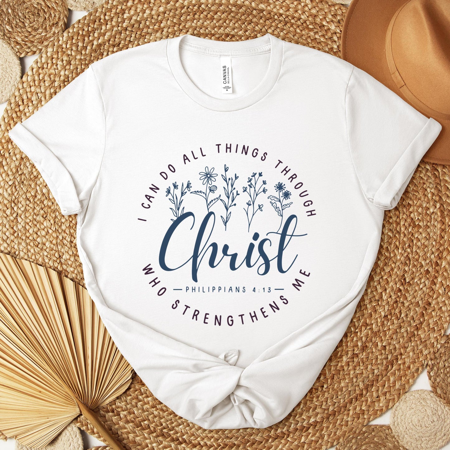 I Can Do All Things Through Christ Who Strengthens Me Philippians 4.13 02 Premium T-shirt