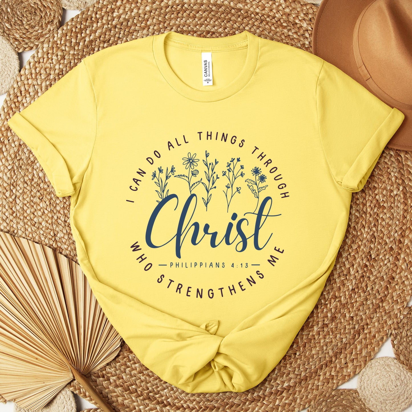 I Can Do All Things Through Christ Who Strengthens Me Philippians 4.13 02 Premium T-shirt