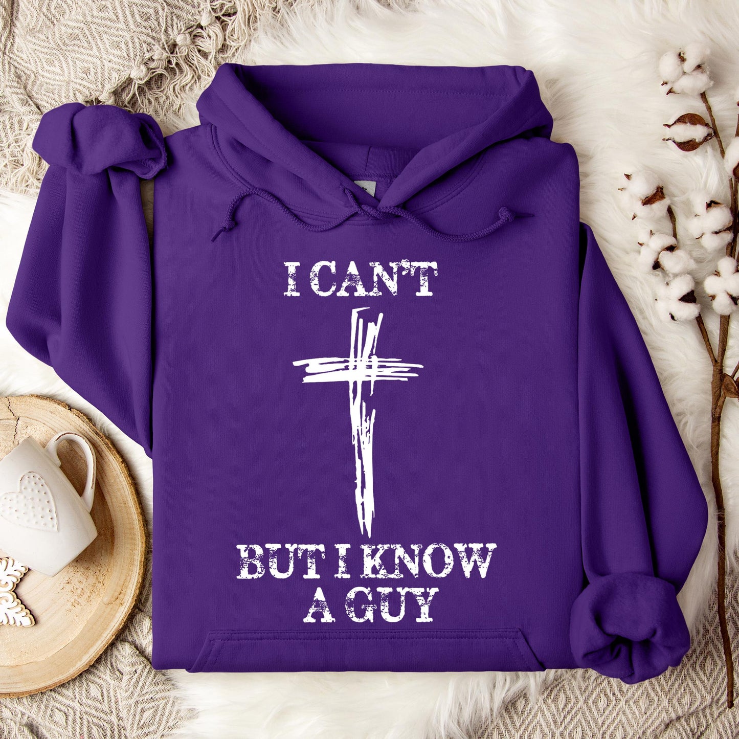 I Can't But I Know A Guy 03 Hoodie