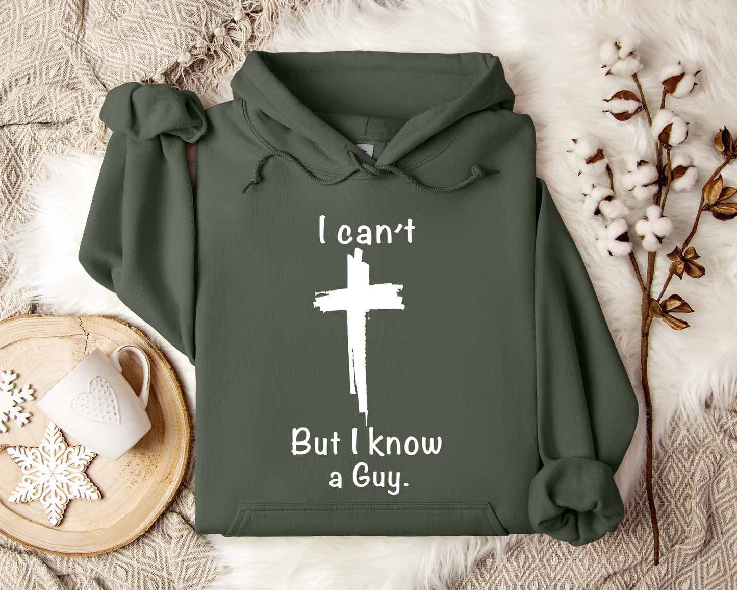 I Can't But I Know A Guy 2 Hoodie