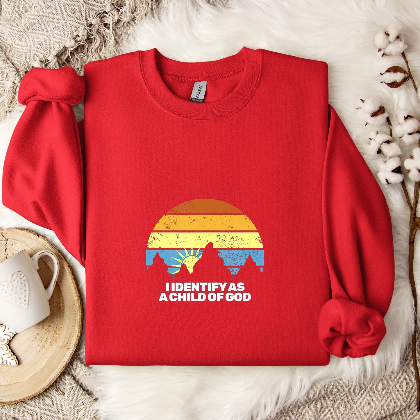 I Identify As A Child Of God 07 Sweatshirt