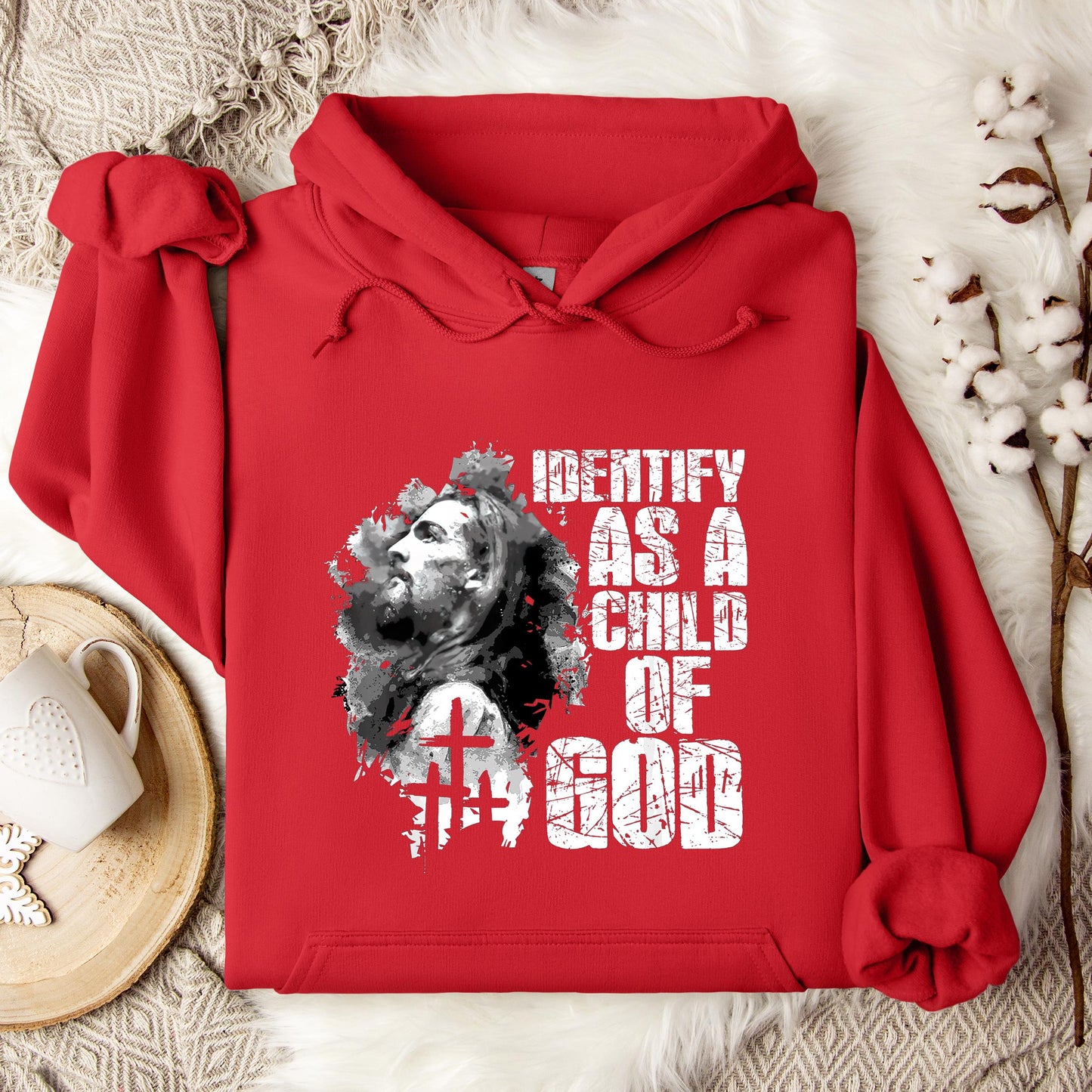 I Identify As A Child Of God 10 Hoodie