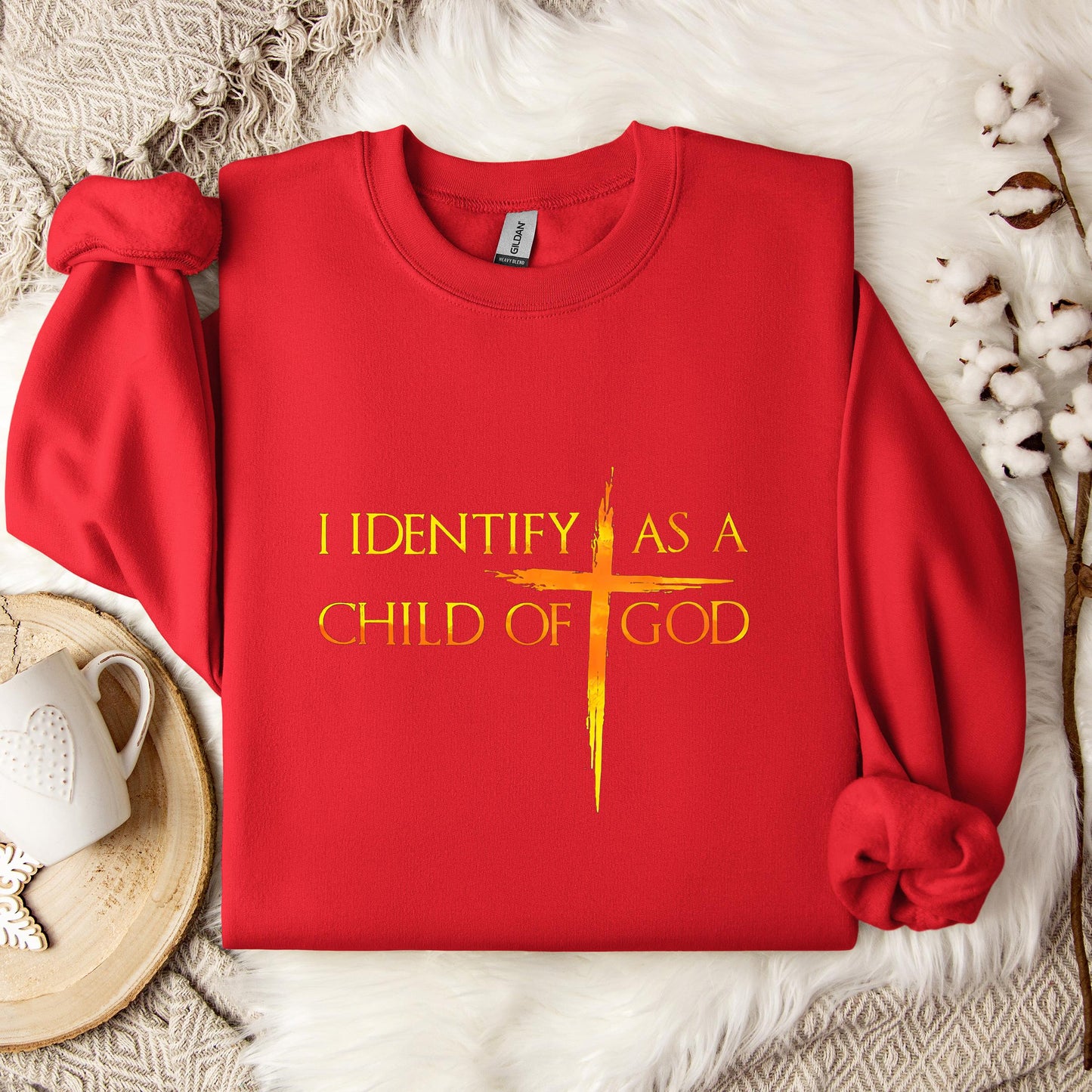 I Identify As A Child Of God 11 Sweatshirt