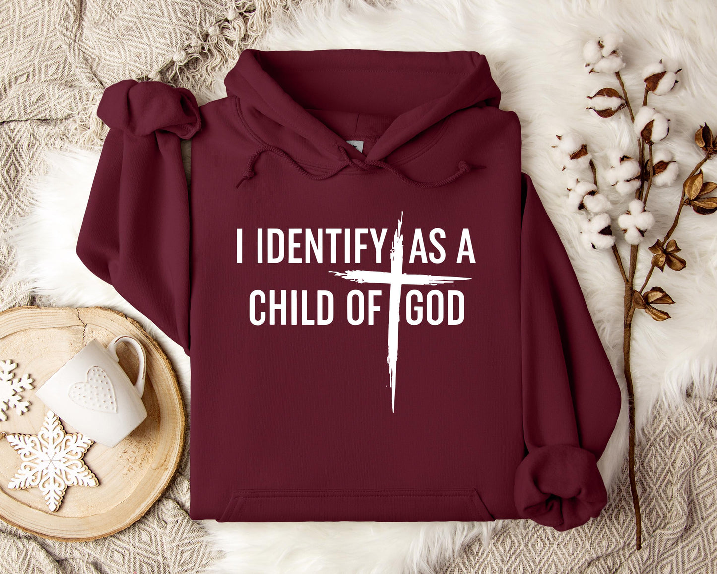 I Identify As A Child Of God Hoodie