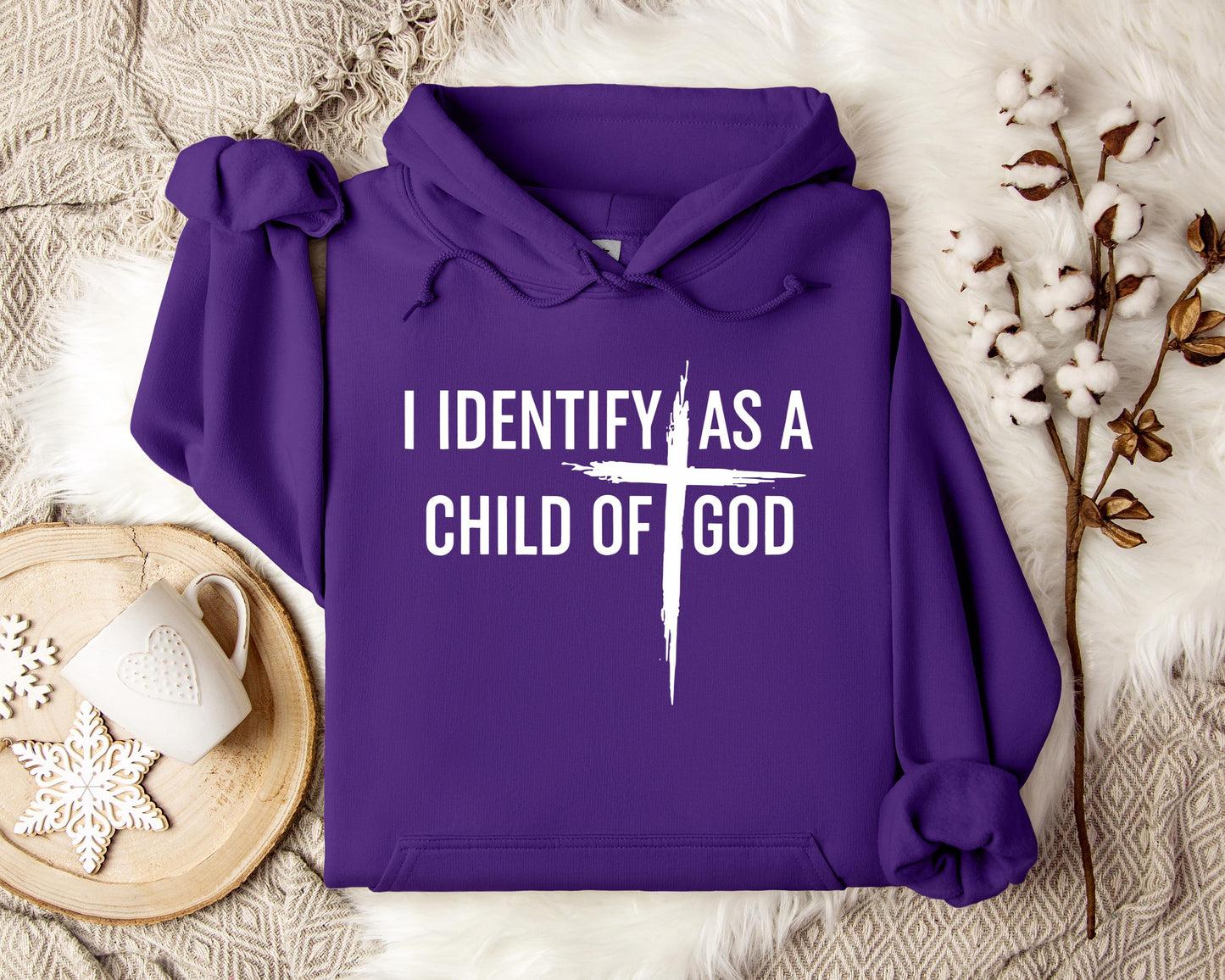 I Identify As A Child Of God Hoodie