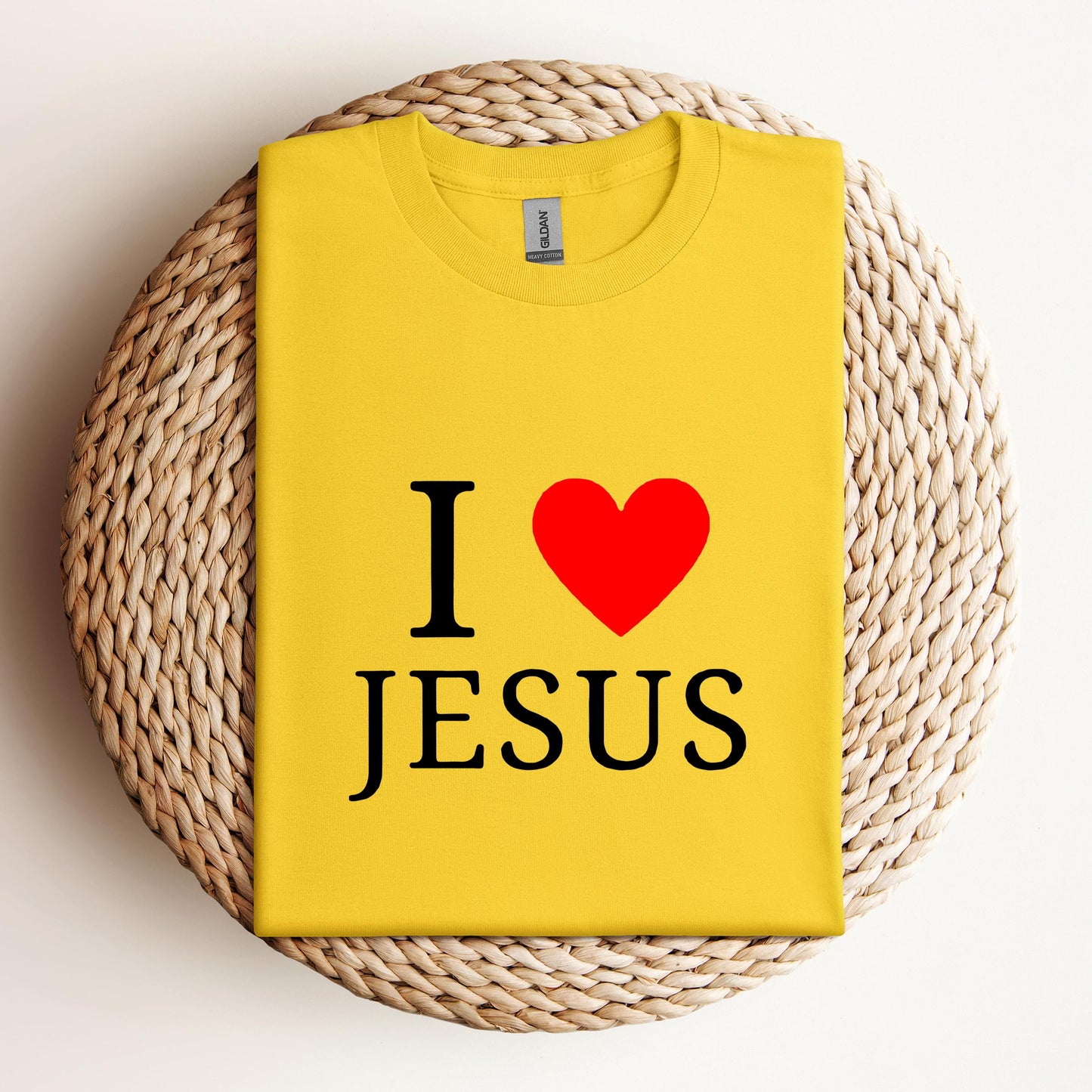 I Love Jesus Heart