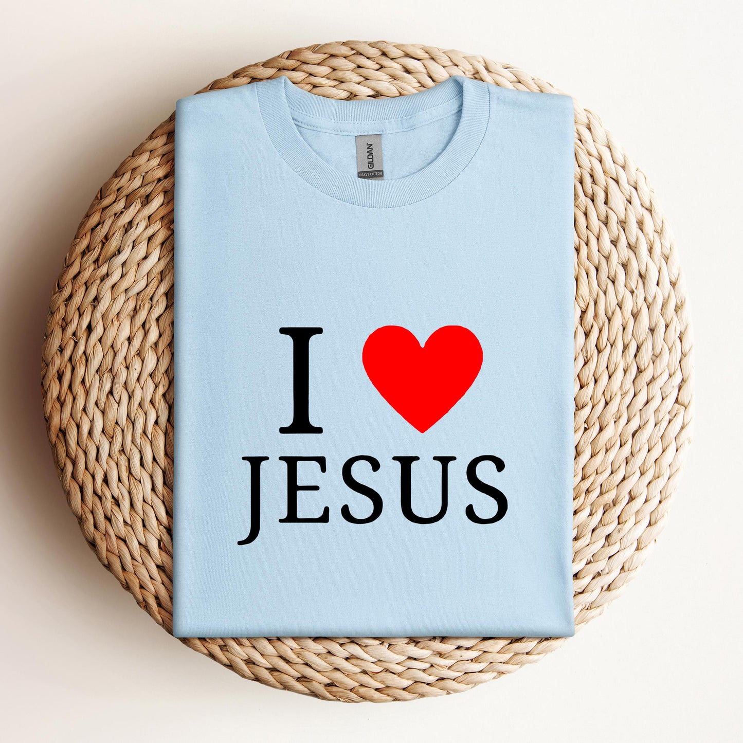 I Love Jesus Heart
