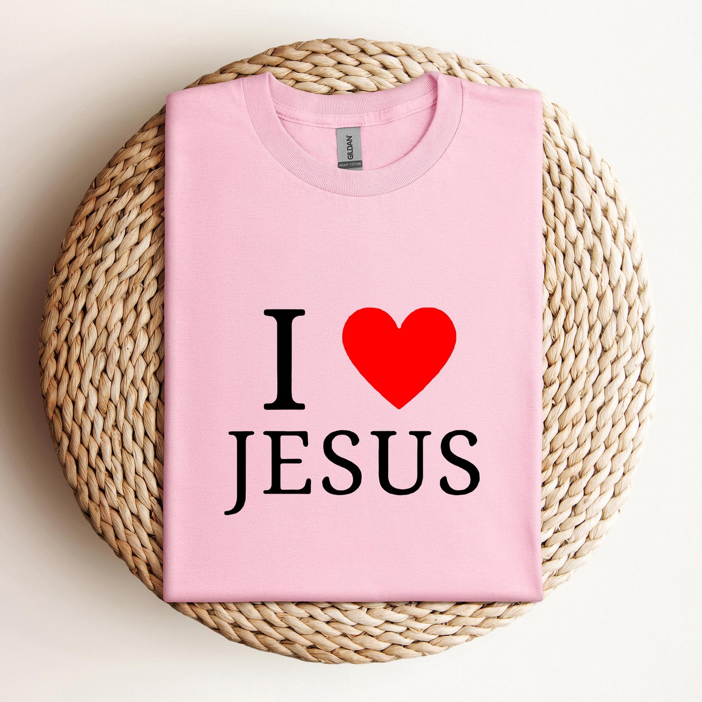 I Love Jesus Heart