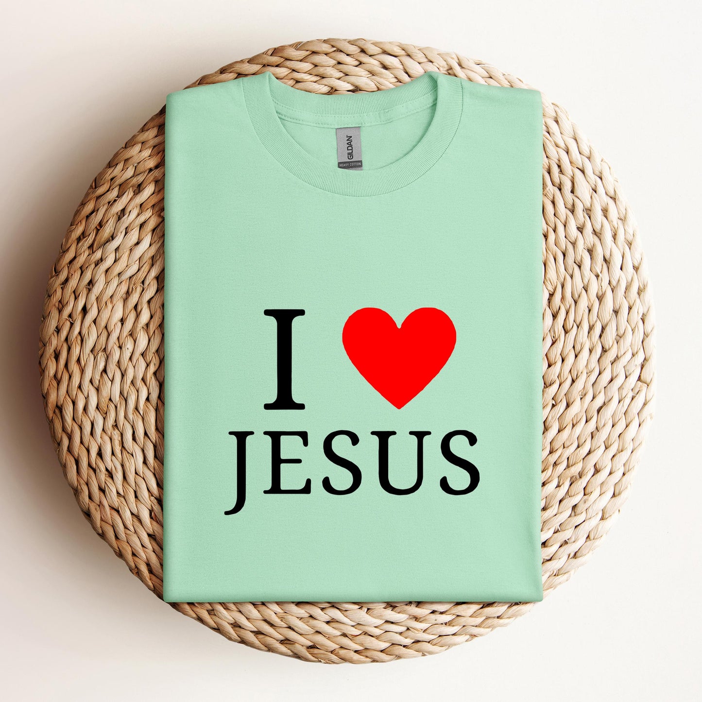 I Love Jesus Heart