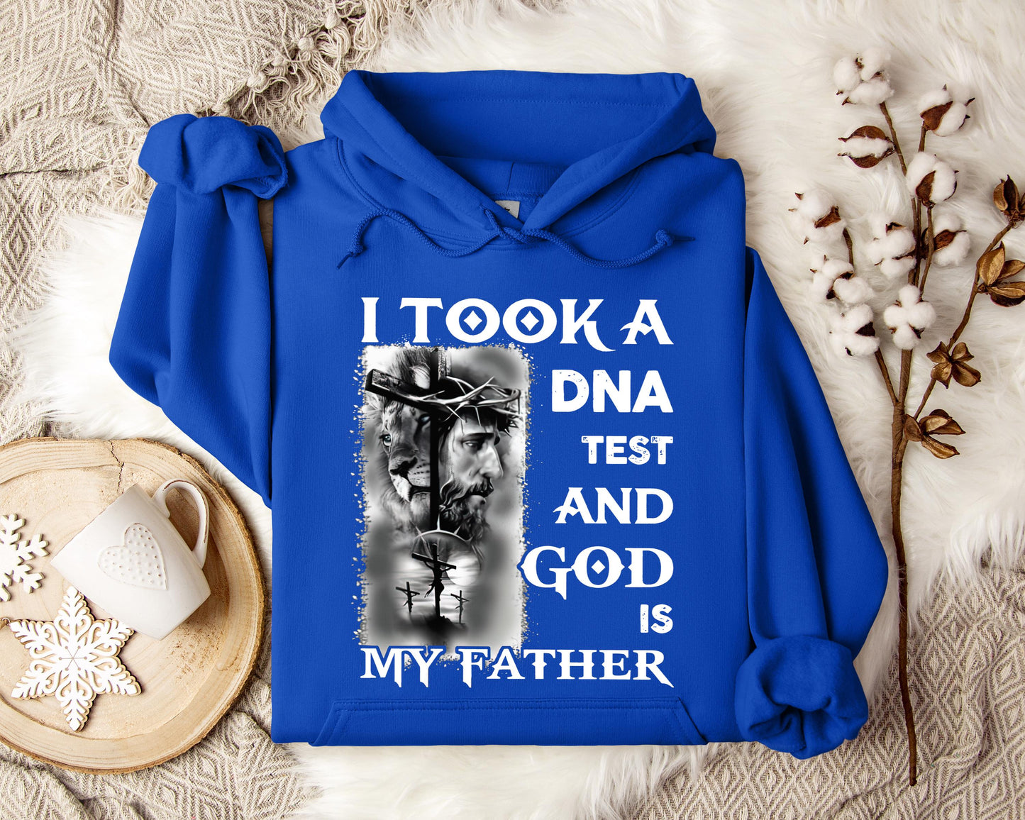 I Took A DNA Test And God Is My Father 2 Hoodie