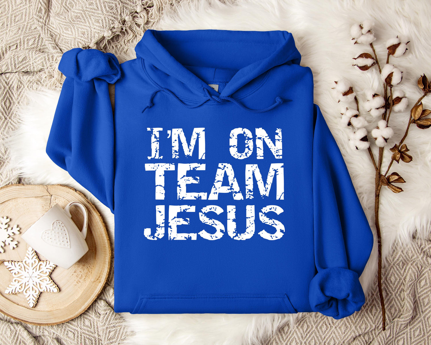 I'm On Team Jesus Hoodie