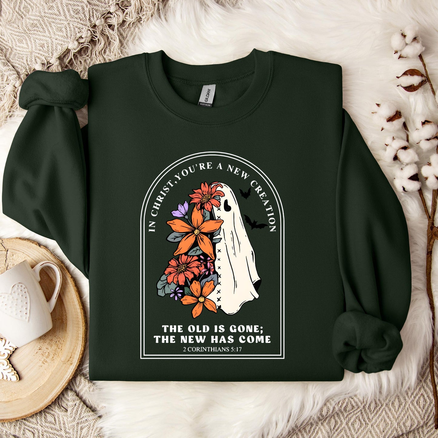 In Christ You Are A New Creation Sweatshirt