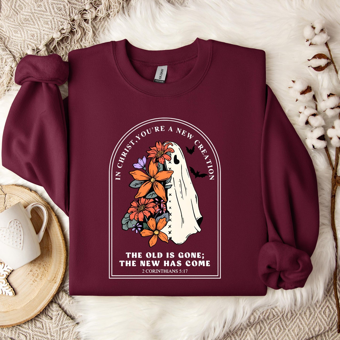In Christ You Are A New Creation Sweatshirt
