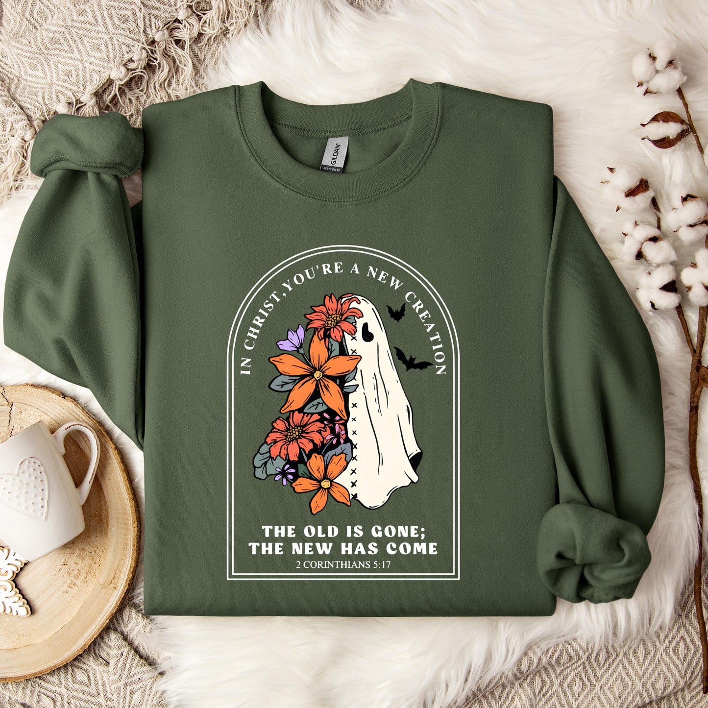 In Christ You Are A New Creation Sweatshirt