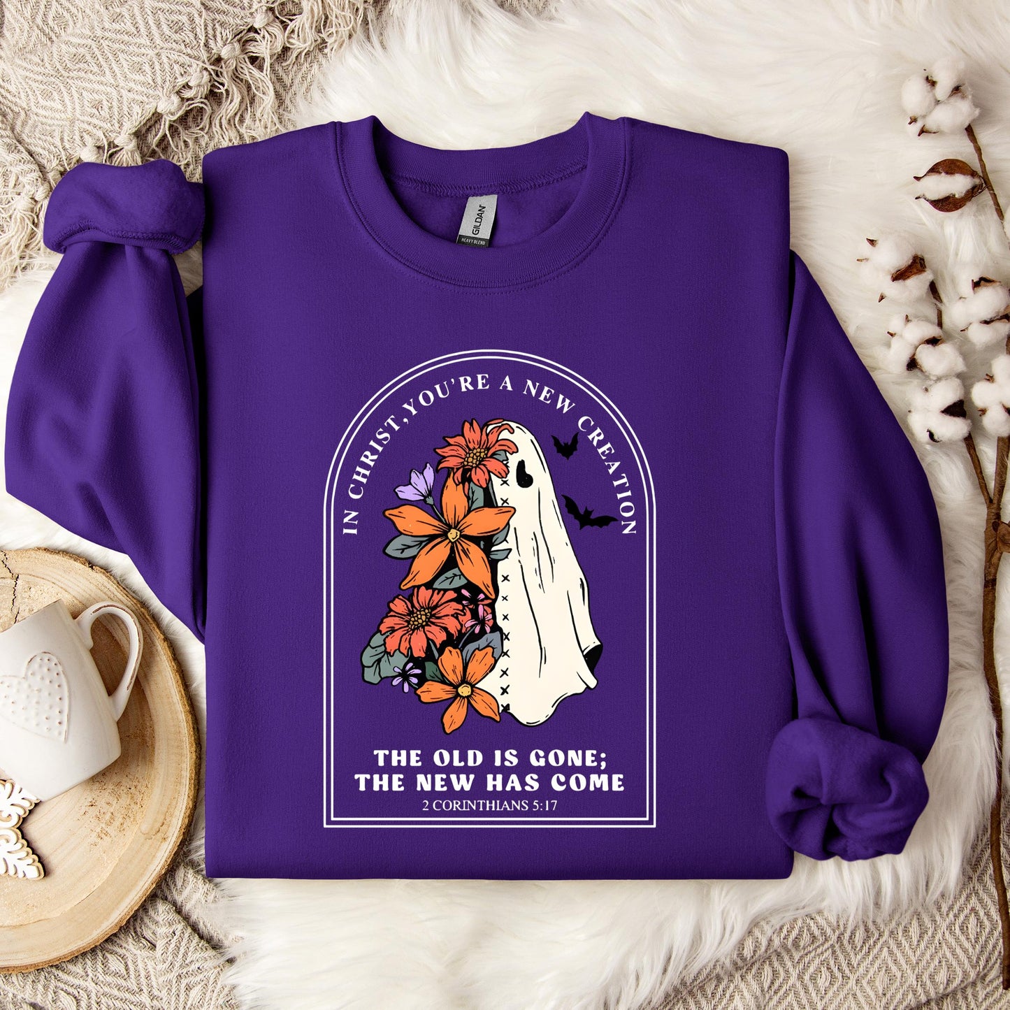 In Christ You Are A New Creation Sweatshirt