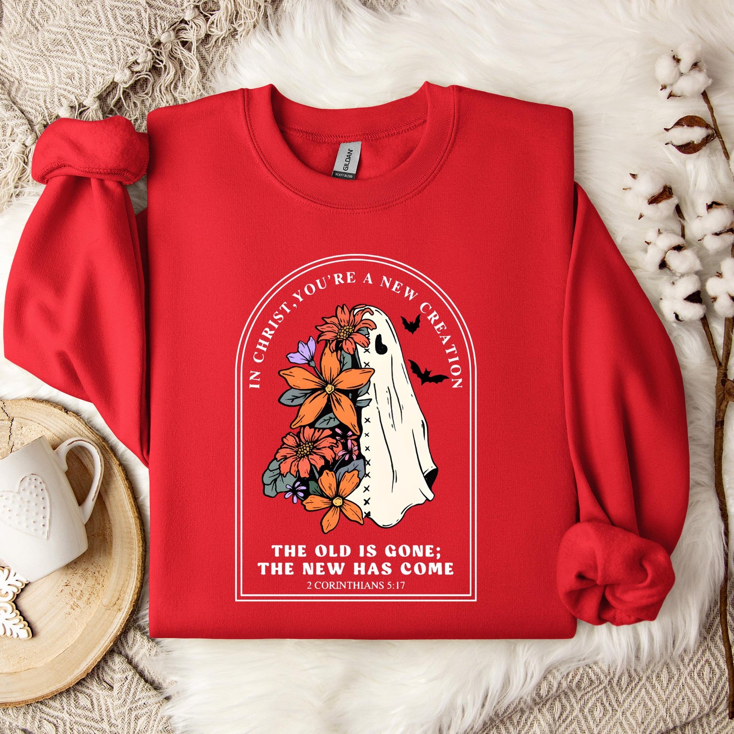 In Christ You Are A New Creation Sweatshirt
