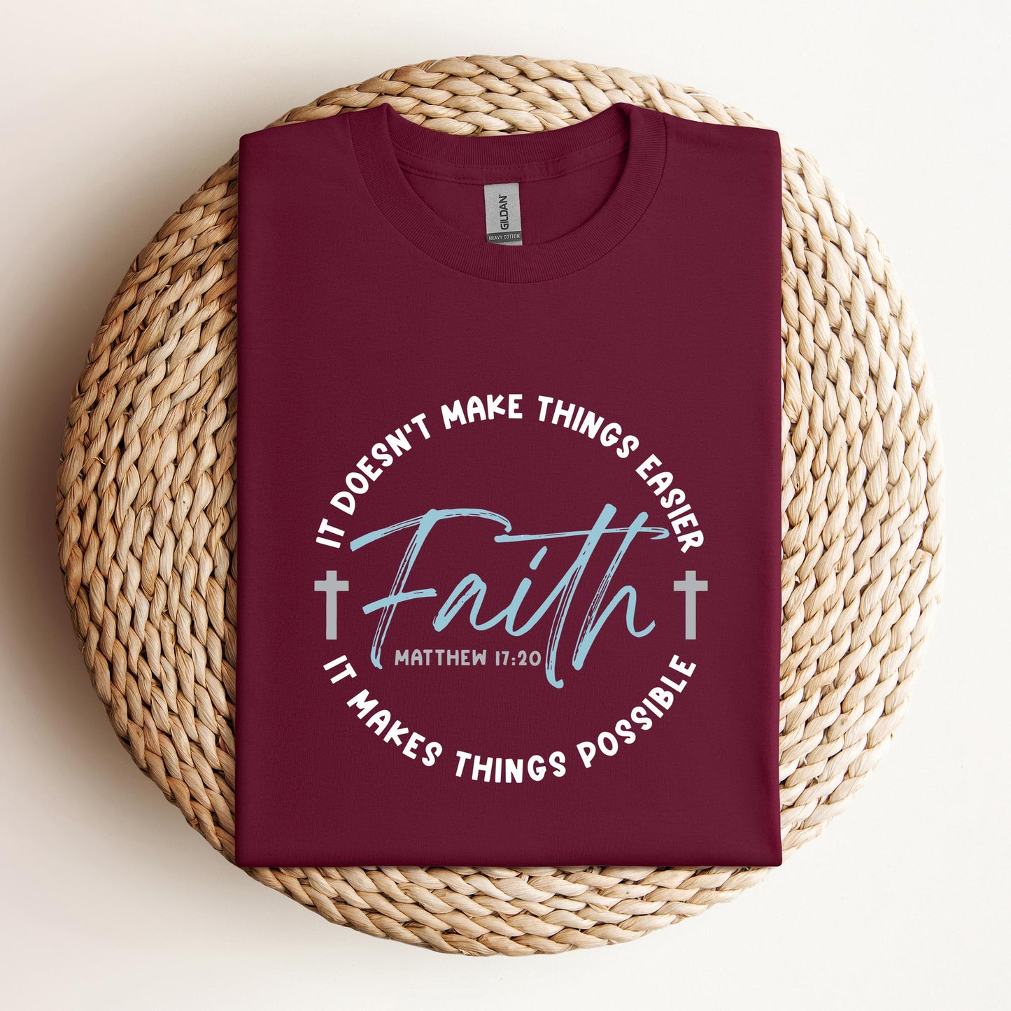It Doesn't Make Things Easier It Makes Things Possible Faith Matthew 17.20