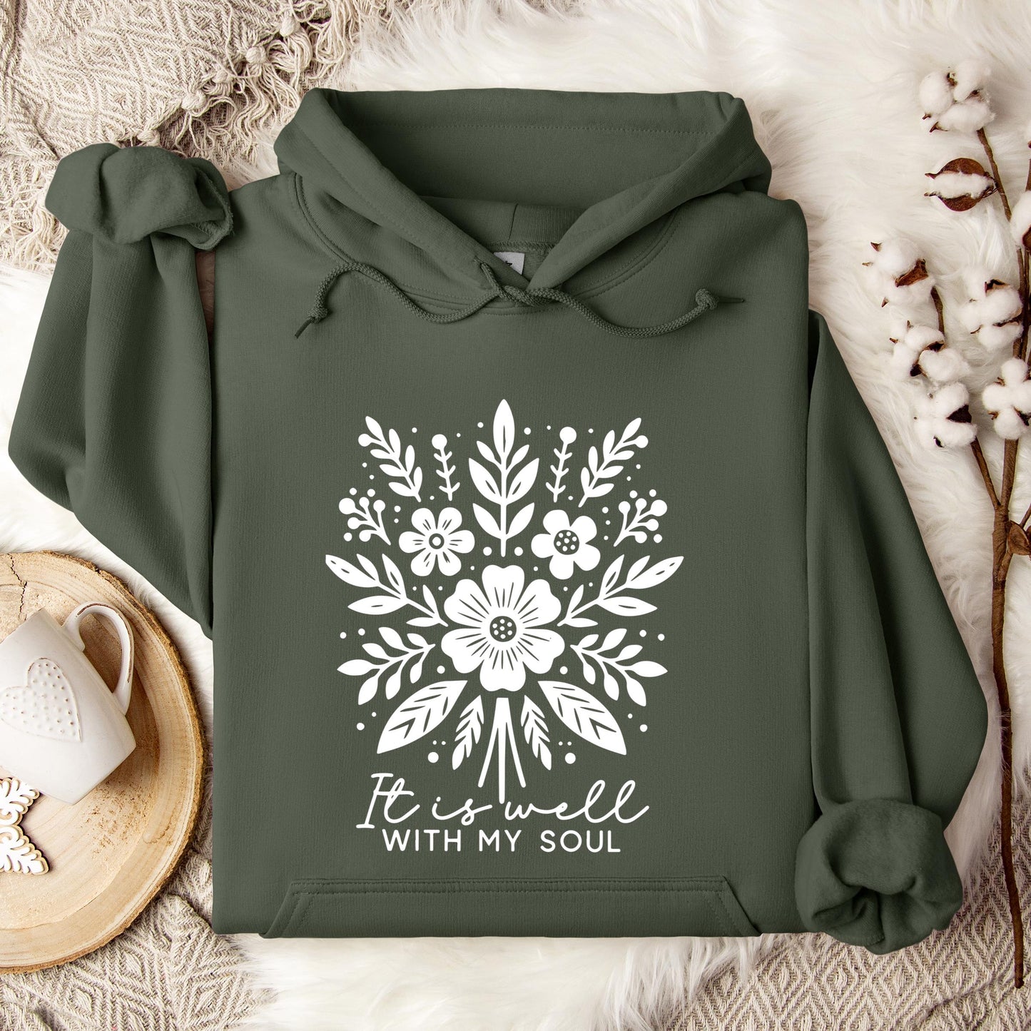 It Is Well With My Soul 01 Hoodie