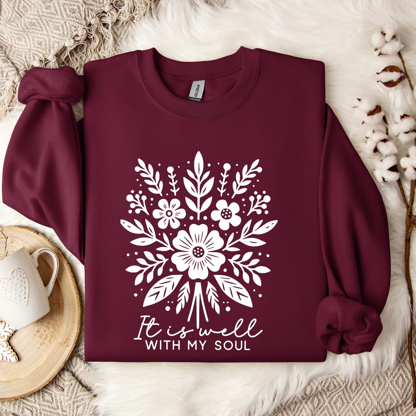 It Is Well With My Soul 01 Sweatshirt