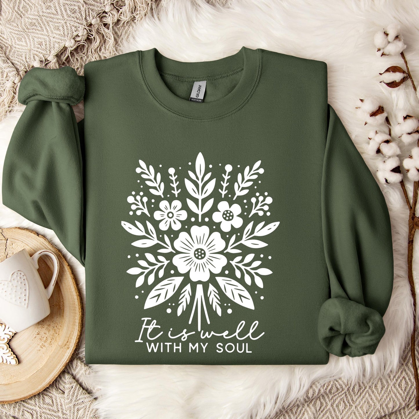 It Is Well With My Soul 01 Sweatshirt