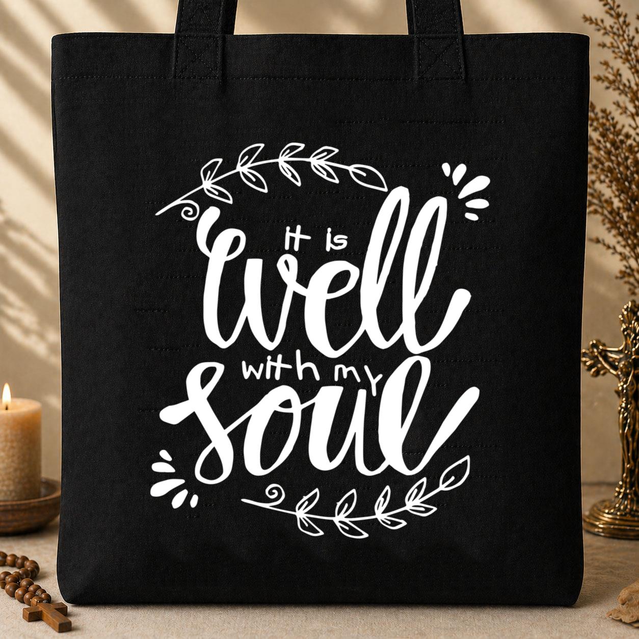 It is Well With My Soul 04 Tote Bag