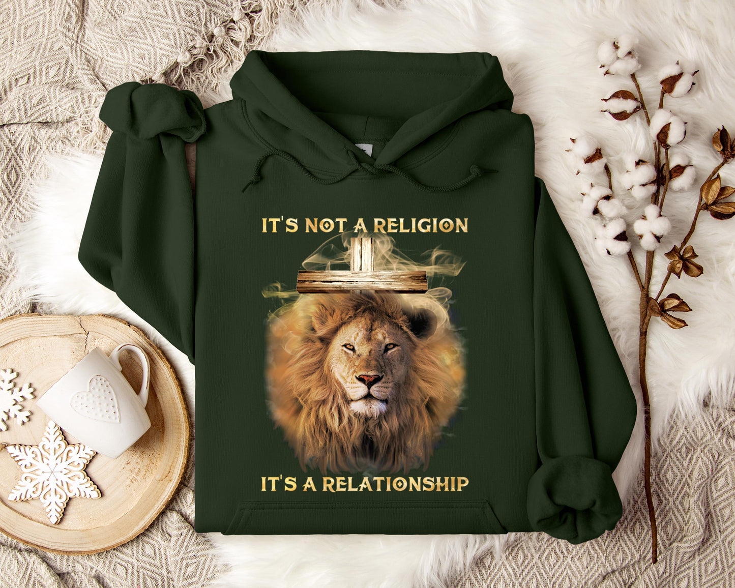 It's Not A Religion It's A Relationship Hoodie