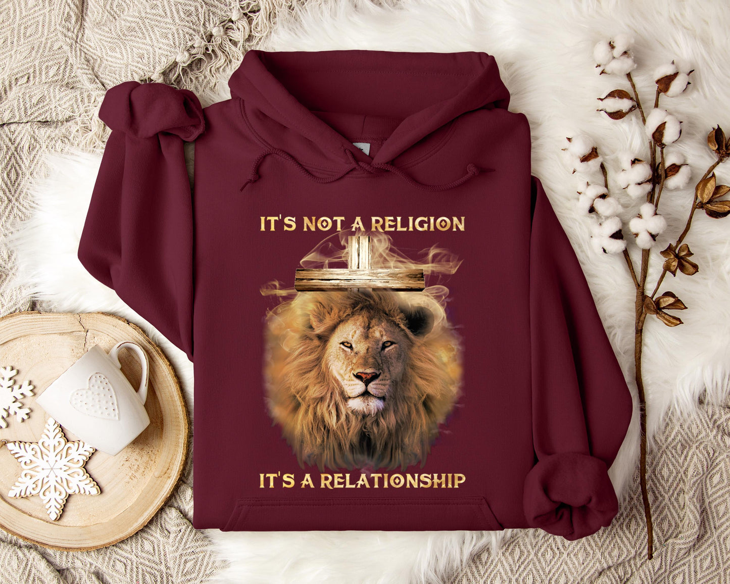 It's Not A Religion It's A Relationship Hoodie
