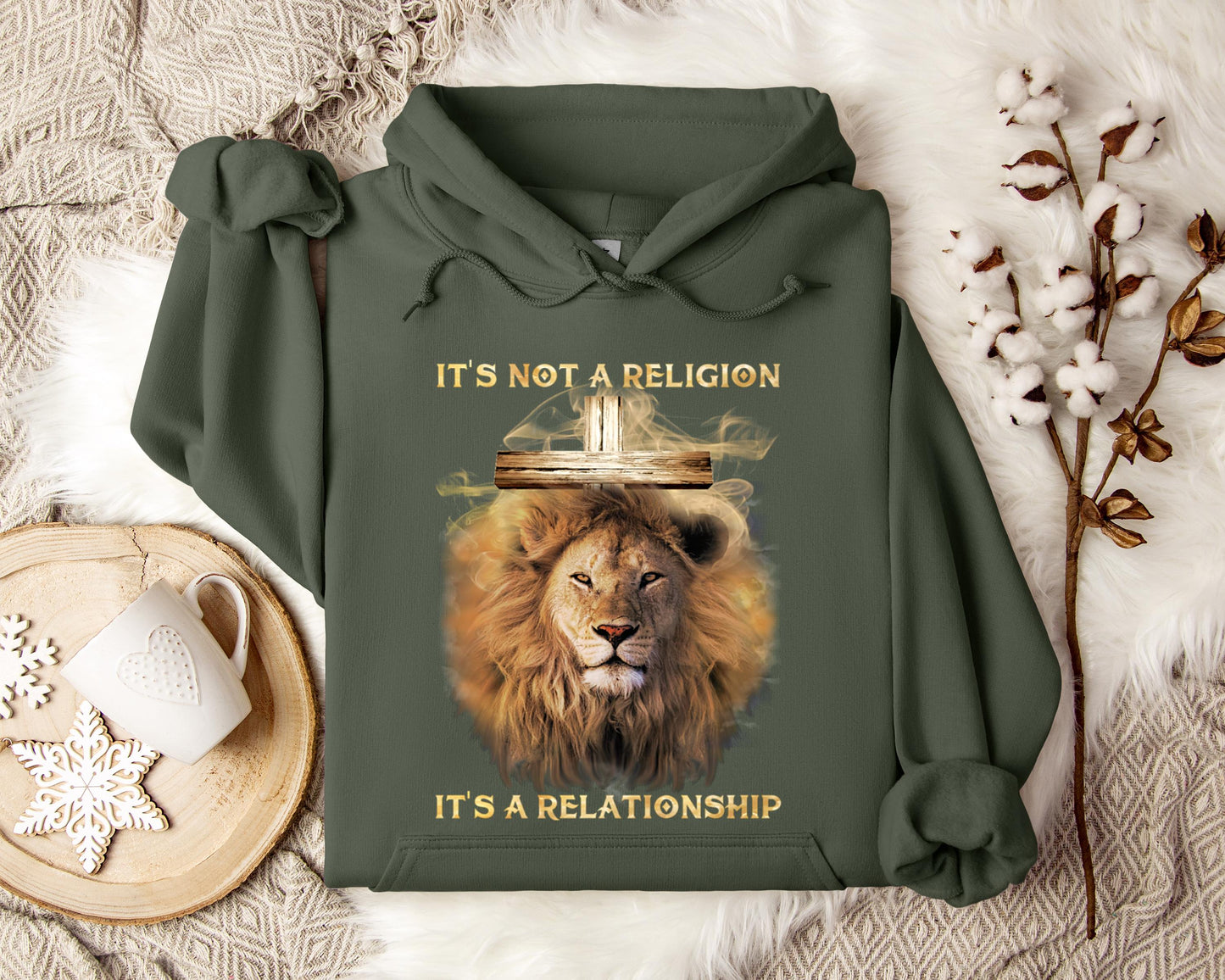It's Not A Religion It's A Relationship Hoodie
