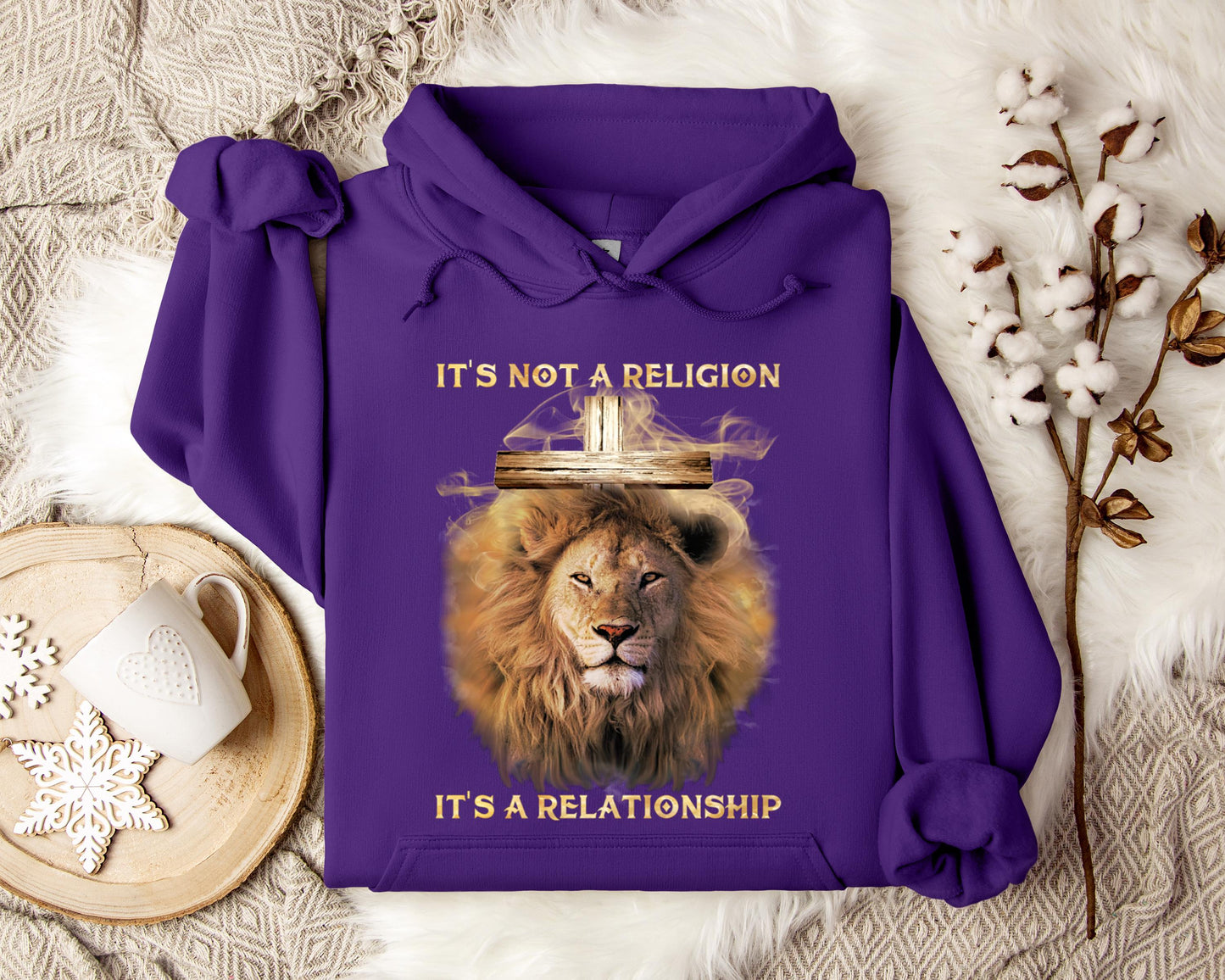 It's Not A Religion It's A Relationship Hoodie