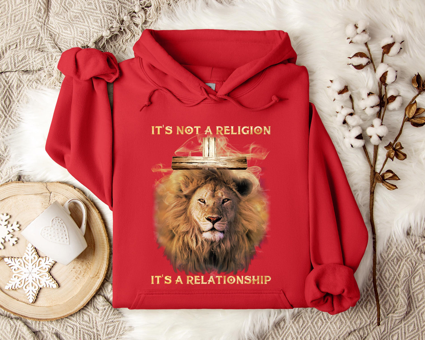 It's Not A Religion It's A Relationship Hoodie