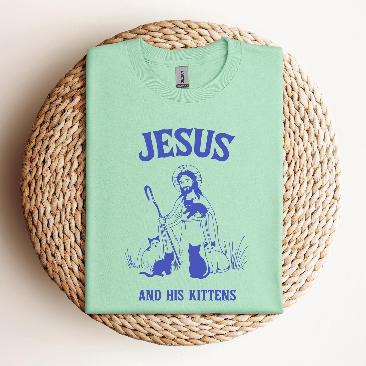 Jesus And His Kittens