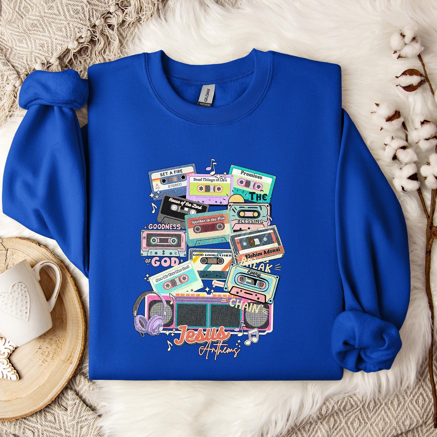 Jesus Anthems Retro 01 Sweatshirt
