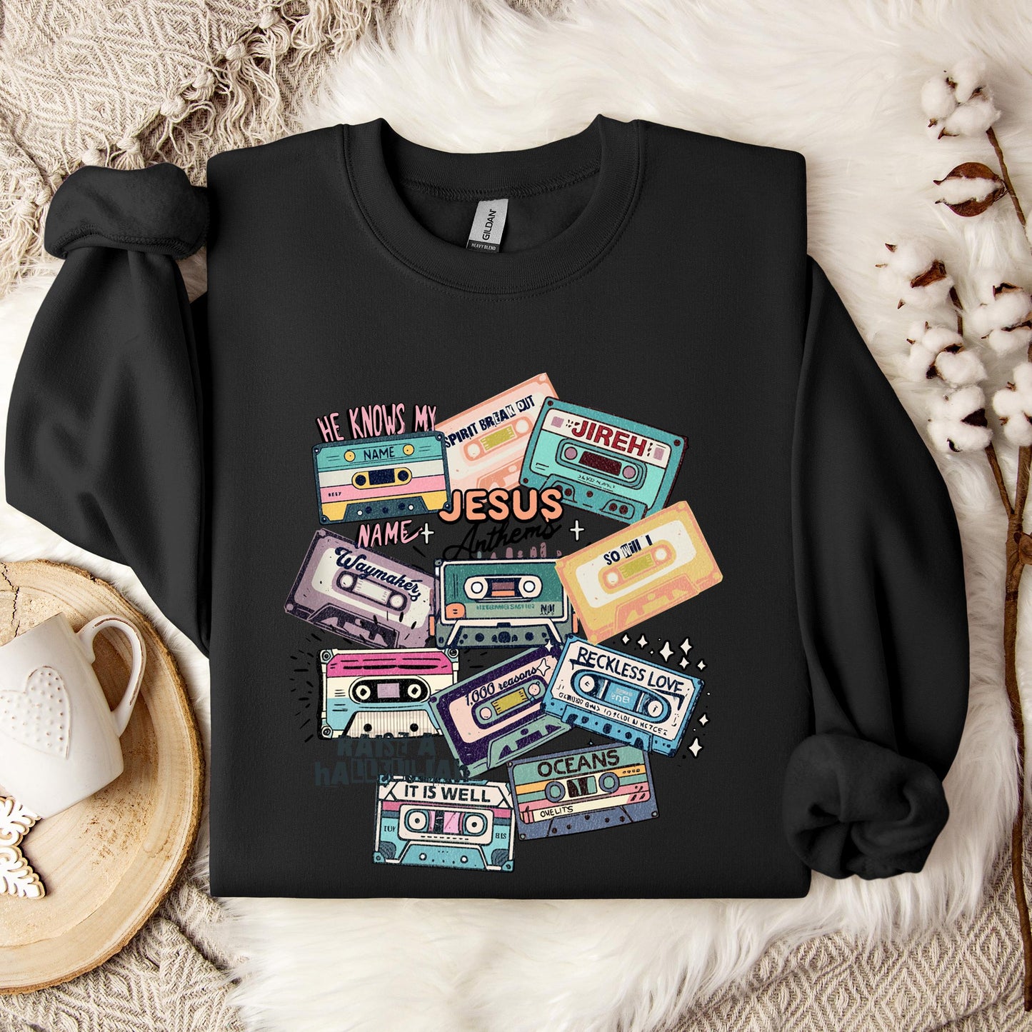 Jesus Anthems Retro Sweatshirt